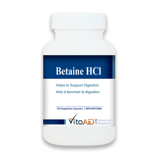 Betaine HCL (Digestive Aid for Hypochlorhydria)