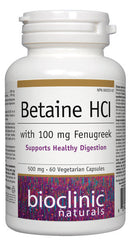 Betaine HCI with 100 mg Fenugreek