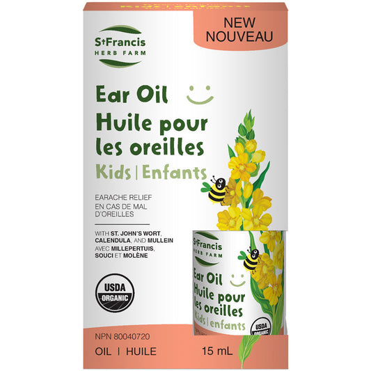 Huile pour les oreilles – enfants