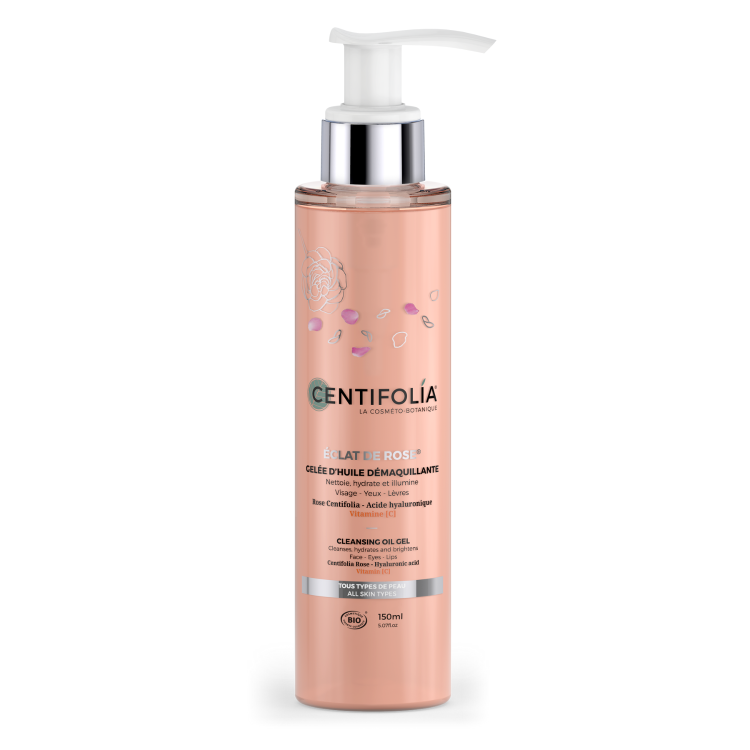 Gelée d'huile démaquillante Éclat de Rose®