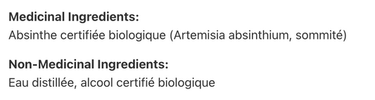 Wormwood (artemisia absinthium)