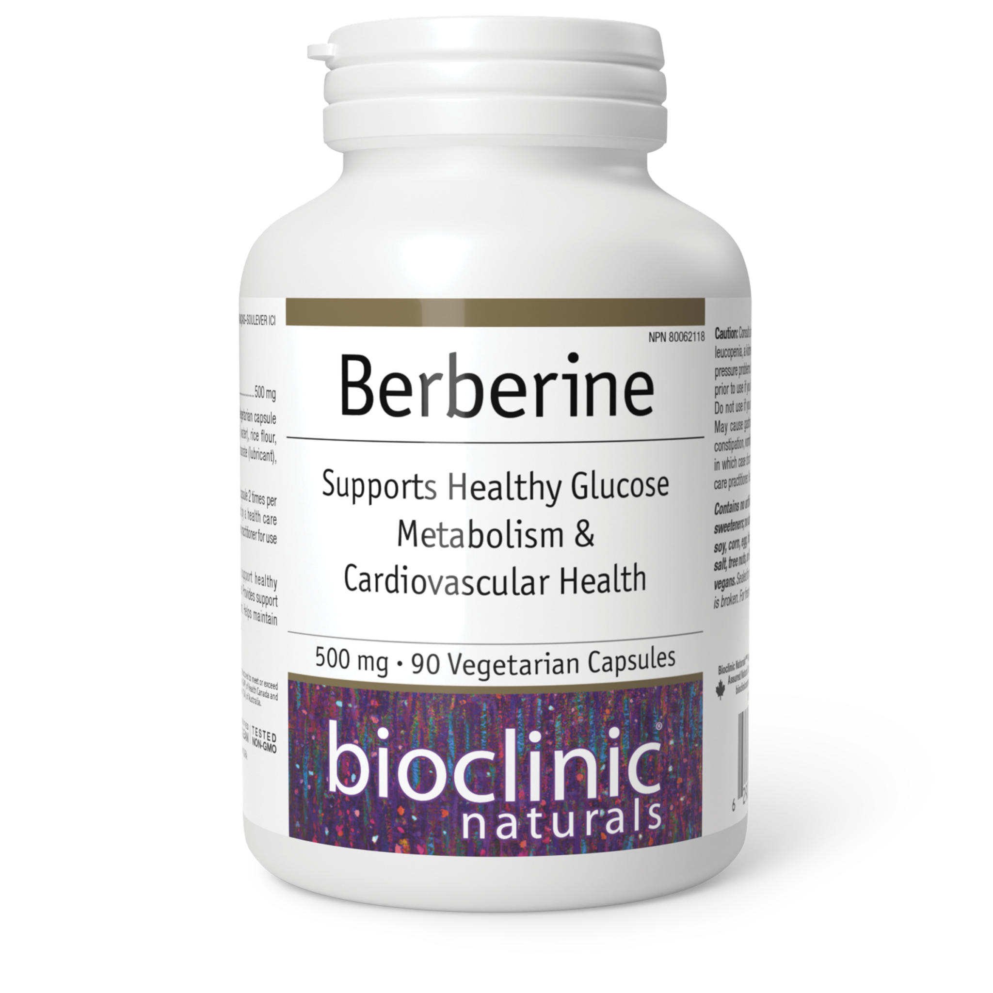 Berberine (anciennement Berberine HCl) · 500 mg