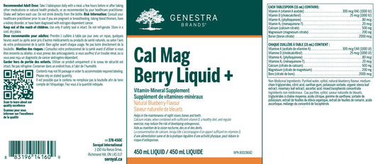 Cal Mag Liquid + (Cal Mag Berry Liquid +)