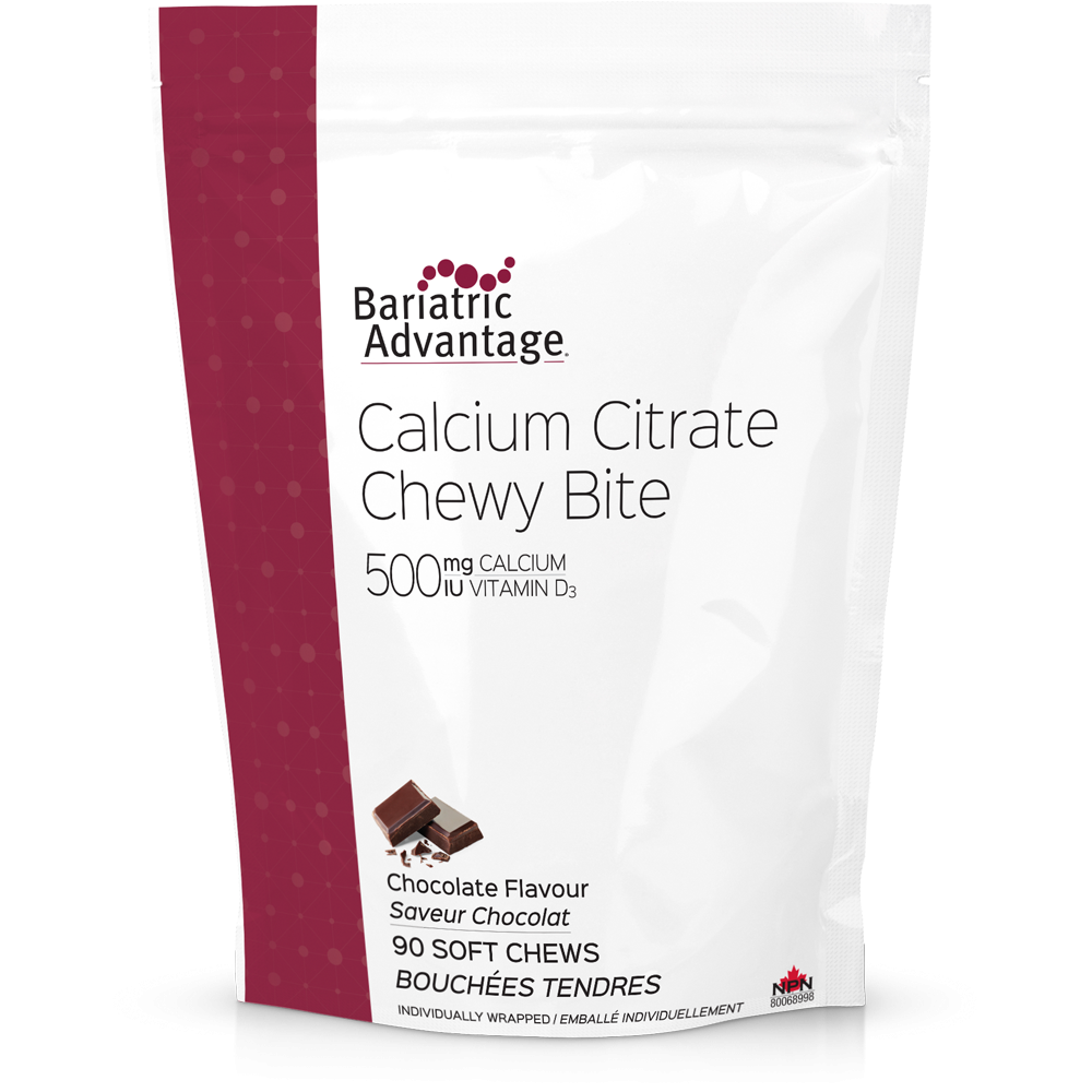 Calcium Citrate Chewy Bites 500mg