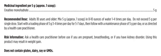 Creatine Monohydrate NSF