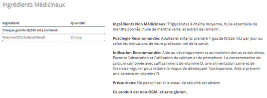 Liquid Vitamin D3