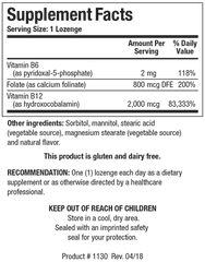 B12 2000 Lozenges