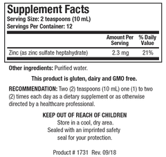 Aqueous Zinc