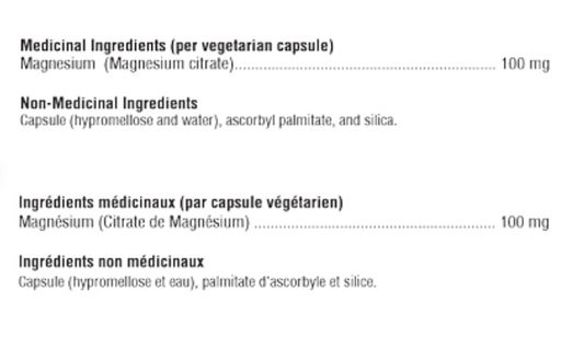 Magnesium Citrate