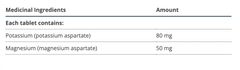 Mg/K Aspartate