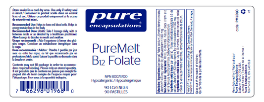 PureMelt B12 Folate