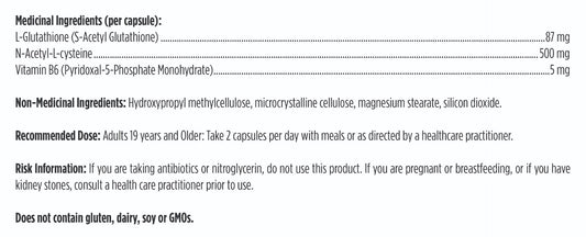 S-Acetyl Glutathione Synergy